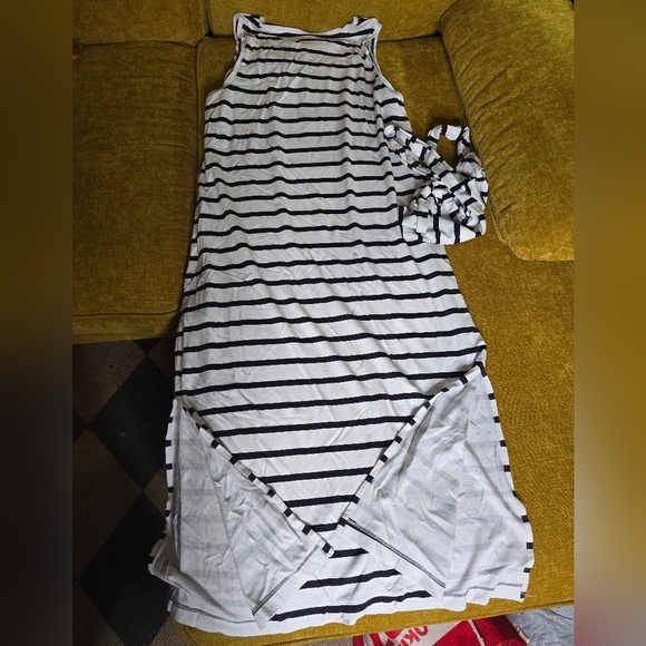 Banana Republic Stripe Ponte Tank Dress - Picture 3 of 3